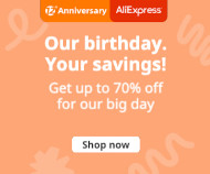 Anniversaire AliExpress