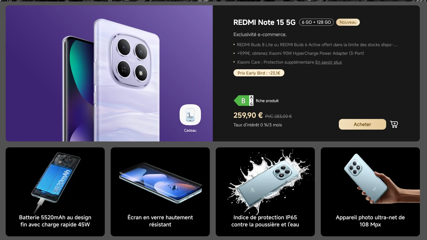 Redmi note 15 5G